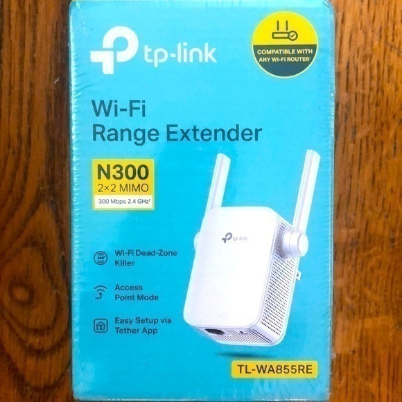 NEW Ptp-link WI-Fi Range Extender N300 - Picture 1 of 4